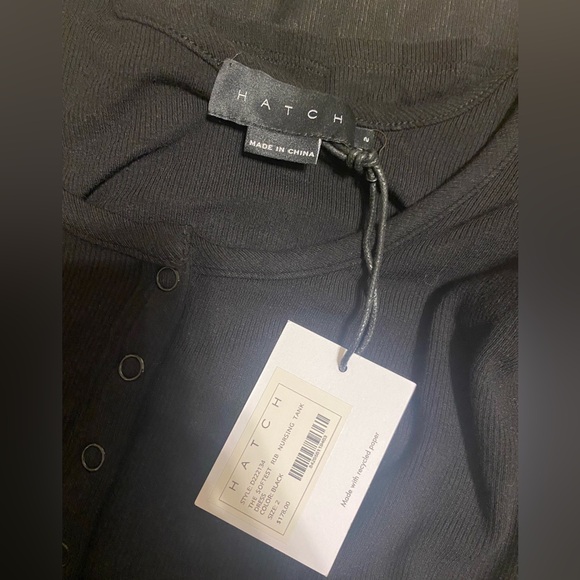 NWT Hatch The Softest Rib Maternity Nursing Friendly Tank Dress - Picture 8 of 8